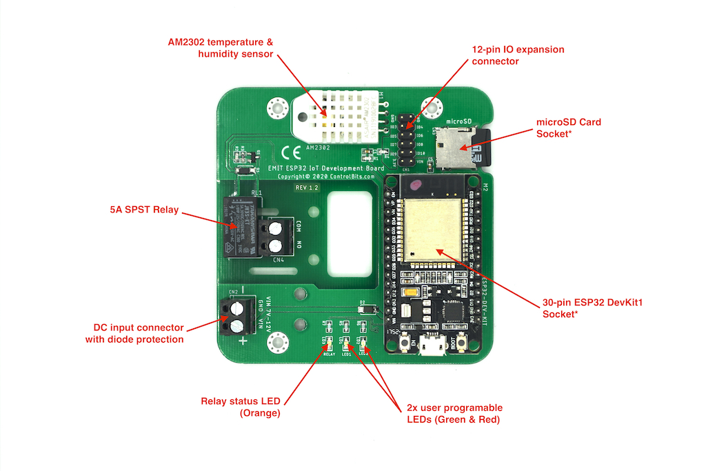 ControlBits ESP32 IoT Dev Kit